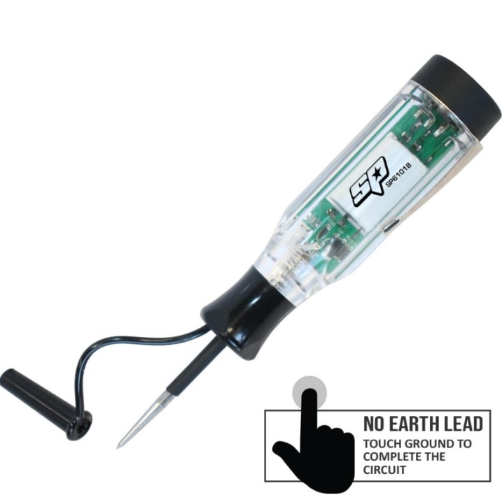 CIRCUIT TESTER - CORDLESS - 3 TO 30 VOLTS