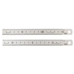 STAINLESS STEEL DOUBLE SIDED RULE METRIC - 300MM