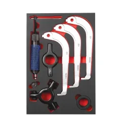HYDRAULIC PULLER SET - TWIN & TRIPLE LEG 200MM