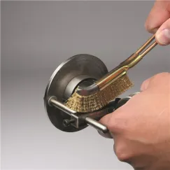 BRASS BRISTLES CLEANING BRUSH SET 2 PC