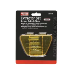 SCREW EXTRACTOR SET - 6 PC