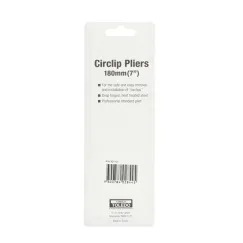 CIRCLIP PLIER - EXTERNAL STRAIGHT TIP 180MM (7\")