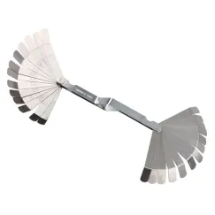 FEELER GAUGE - CRANKED 26 BLADE METRIC/IMPERIAL 0.127-0.762MM (0.005”- 0.030”)