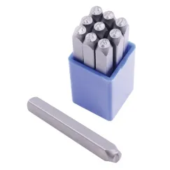 NUMBER PUNCH SET - 3MM (1/8\")