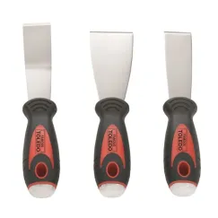STAINLESS STEEL SCRAPER SET - 3 PC