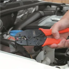 RATCHETING CRIMPING PLIERS - STANDARD 220MM