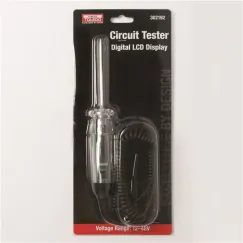 CIRCUIT TESTER - DIGITAL LCD 12-48 VOLT