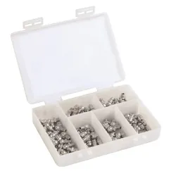 STAINLESS STEEL GREASE NIPPLE SET METRIC