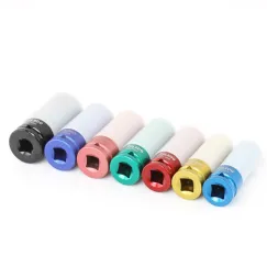 WHEEL NUT SOCKET SET - METRIC 7 PC.