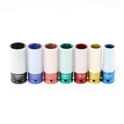 WHEEL NUT SOCKET SET - METRIC 7 PC.