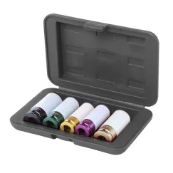 WHEEL NUT SOCKET SET - SAE 5 PC.