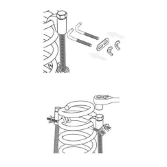 COIL SPRING COMPRESSOR - SAFETY HOOK