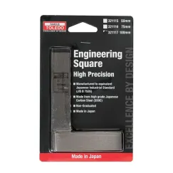 ENGINEERING SQUARE NON-GRADUATED HIGH GRADE - 50MM