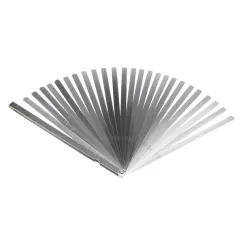 FEELER GAUGE - STRAIGHT 25 BLADE METRIC/IMPERIAL 0.038 - 1.016MM (0.0015-0.040\")