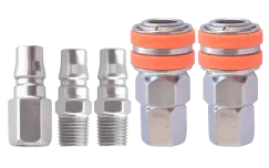 Air Fitting Kit - Nitto Style - Hi Flow Series - 5PC