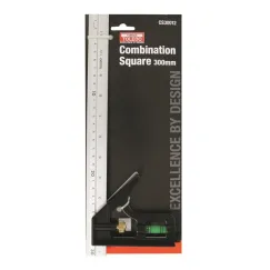 ADJUSTABLE COMBINATION SQUARE METRIC & IMPERIAL - 300MM