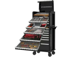 323 PIECE COMBINATION TOOL KIT + 28 INCH CHEST + 28 INCH TROLLEY