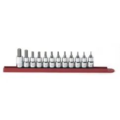 12 PC. 3/8\" DRIVE HEX BIT SAE SOCKET SET