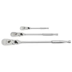 3 pc 1/4INCHINCH 3/8INCHINCH & 1/2INCHINCH dr 84t Locking