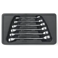 6 PC. FLARE NUT SAE WRENCH SET