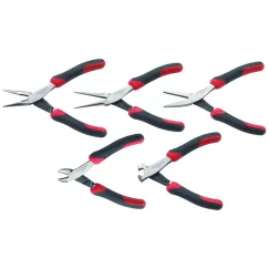 5 PC. MIXED MINI DUAL MATERIAL PLIER SET