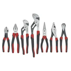 7 PC. MIXED DUAL MATERIAL PLIER SET