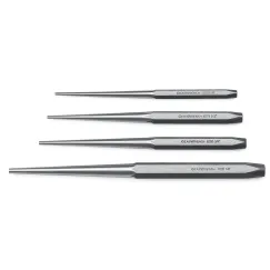 4 PC. LONG TAPER PUNCH SET