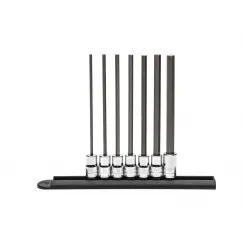 7 PC. 3/8\" DRIVE LONG LENGTH HEX BIT SAE SOCKET SET