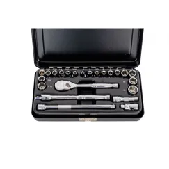 23 PCE 1/4\" METRIC & SAE SOCKET SET