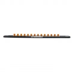 3/8\" DRIVE MAGNETIC SOCKET RAIL INCLUDES 14 CLIPS