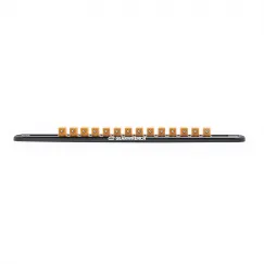 1/2\" DRIVE MAGNETIC SOCKET RAIL INCLUDES 14 CLIPS