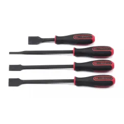4 PC. DUAL MATERIAL WIDE SCRAPER SET