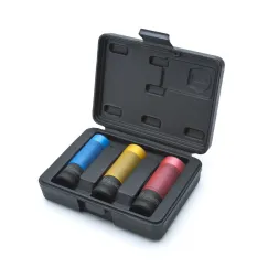 3 PC. 1/2\" DRIVE HIGH-STRENGTH WHEEL PROTECTOR IMPACT METRIC SOCKET SET