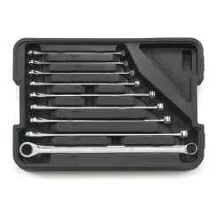 9 PC. 12 POINT XL GEARBOX™ DOUBLE BOX RATCHETING SAE WRENCH SET