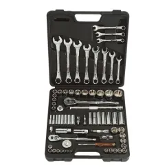 Socket & Spanner Set 1/4\", 3/8\" & 1/2\" Drive 71 Piece