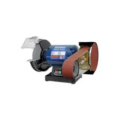 Multitool 200mm Bench Grinder W/belt & Disc Grinding Attach