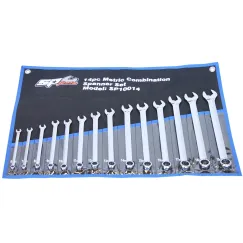 COMBINATION ROE SPANNER SET - METRIC - 14PC