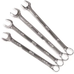 COMBINATION ROE SPANNER SET - JUMBO - SAE - 4PC