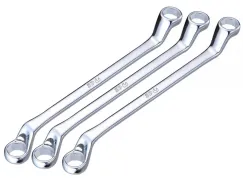 75° OFFSET BRAKE BLEEDER RING SPANNER SET - 3PC