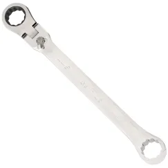 DOUBLE RING BOX GEAR DRIVE SPANNERS - LOCKING FLEX HEAD - METRIC - INDIVIDUAL - 12MM