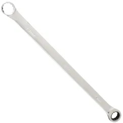 DOUBLE RING BOX GEAR DRIVE SPANNERS - METRIC EXTRA LONG - 0° OFFSET - INDIVIDUAL - 19MM