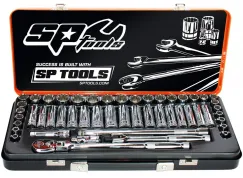 3/8\"DR SOCKET SET - 6PT & 12PT METRIC/SAE - 51PC