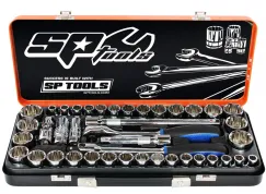 1/2\"DR SOCKET SET - 12PT METRIC/SAE - 41PC