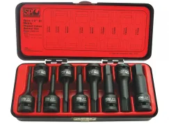 1/2\"DR INHEX IMPACT SOCKET SET - METRIC - 9PC