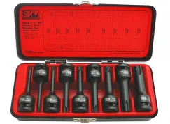 1/2\"DR IMPACT SOCKET SET - TORX - 9PC
