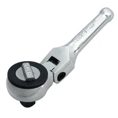 3/8”DR FLEX HEAD RATCHET - STUBBY