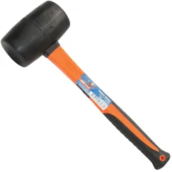 RUBBER MALLET - BLACK (680G/24OZ/1.5LBS)
