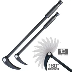 PRY BAR SET - INDEXING JAW - 2PC