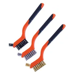 WIRE BRUSH SET - MINI 180MM - 3PC