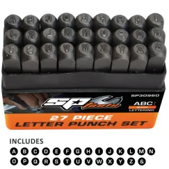 Letter Punch Set - 27PCE